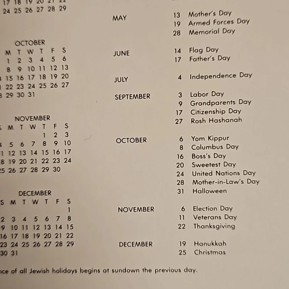 Betsey Clark Little Bits Of Wisdom 1984 wall calendar UNUSED Vintage Hallmark